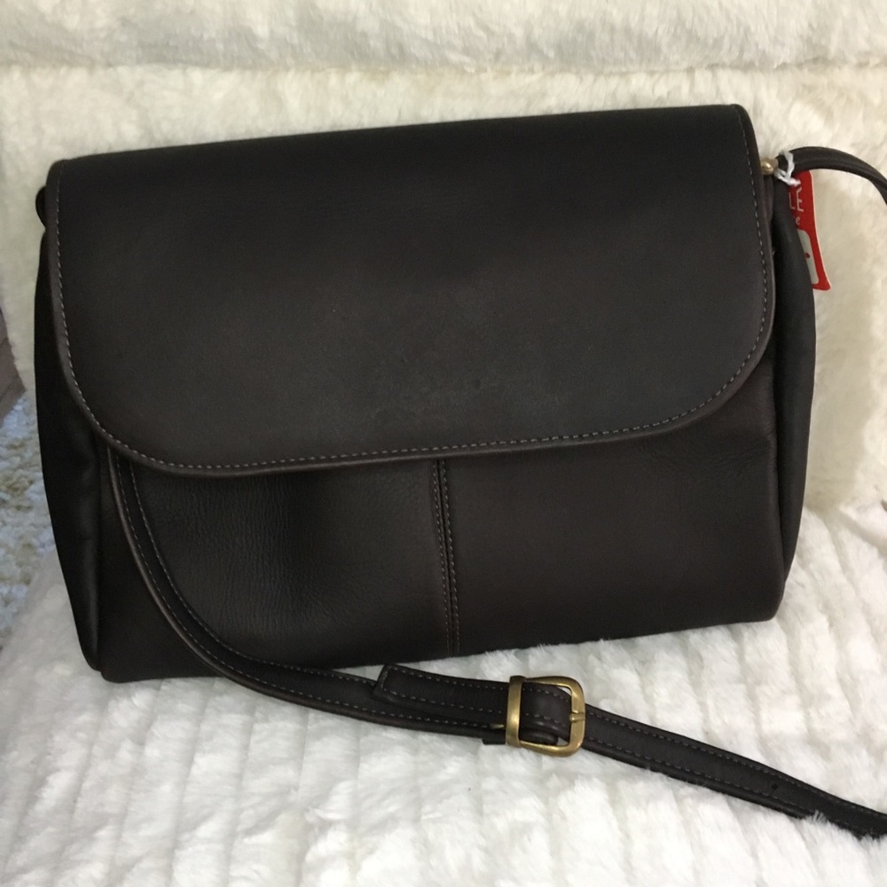 Dark Brown Leather Purse